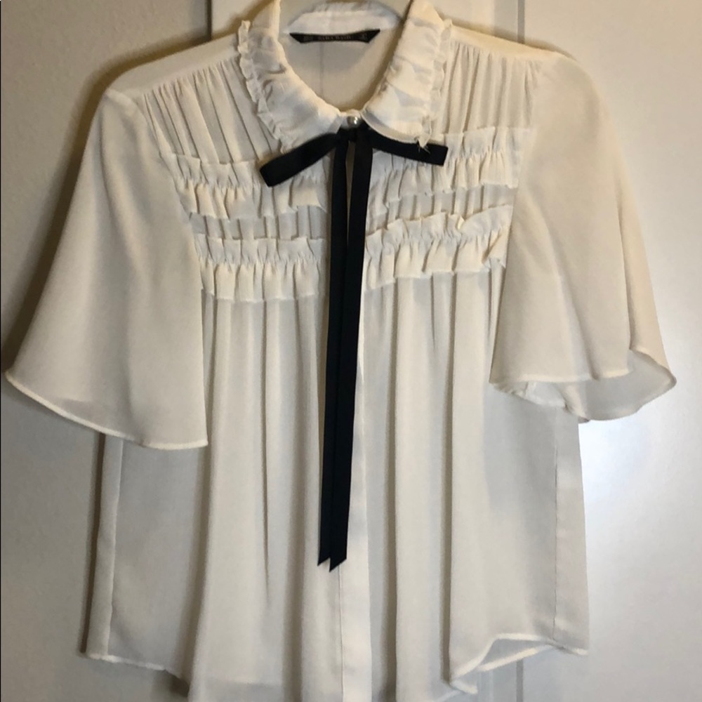 Prepped Ruffled Zara Top